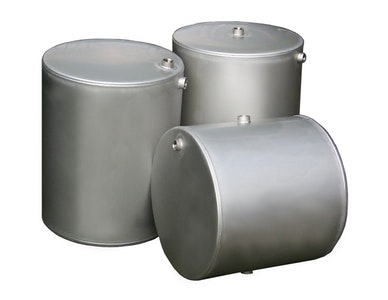Expansionskärl av rostfri plåt 50L