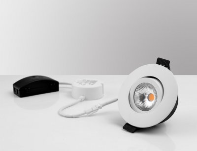 Ocean, LED-downlight, 230V, 7W, 2700K, IP44