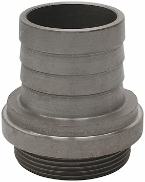 Slanganslutning, Metall