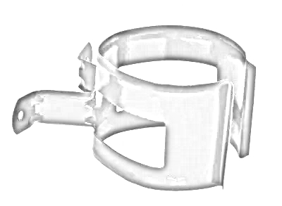 Rörsvep 75 Trä Mörk Silver