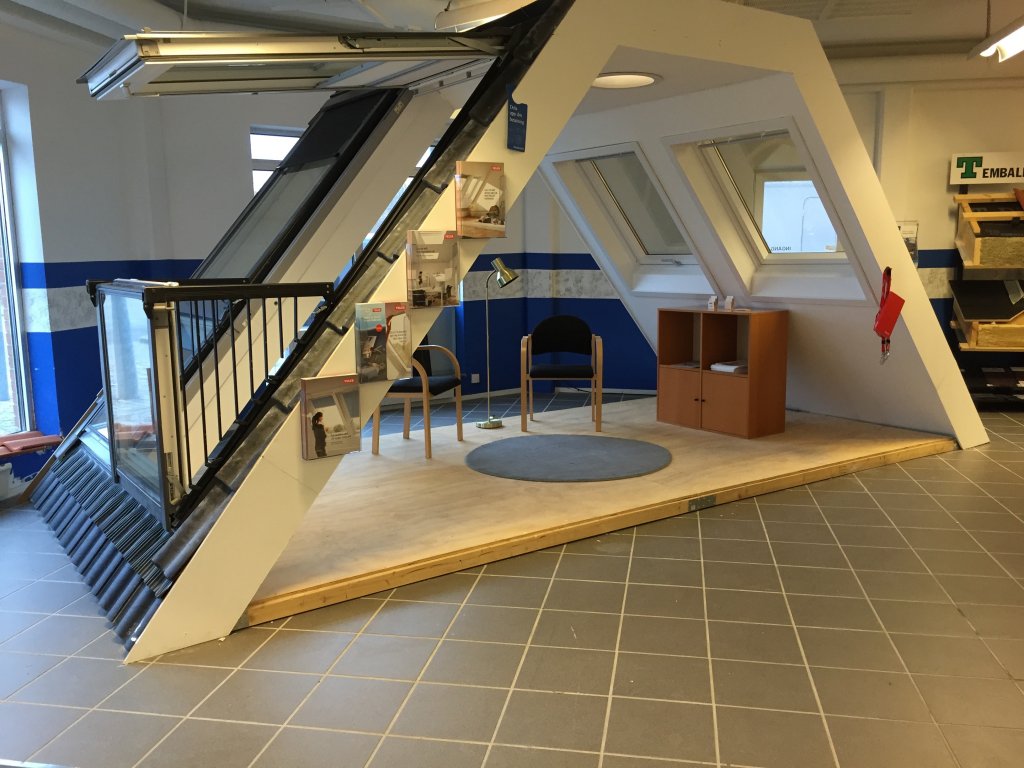 ART BYGGCENTER Velux utställning